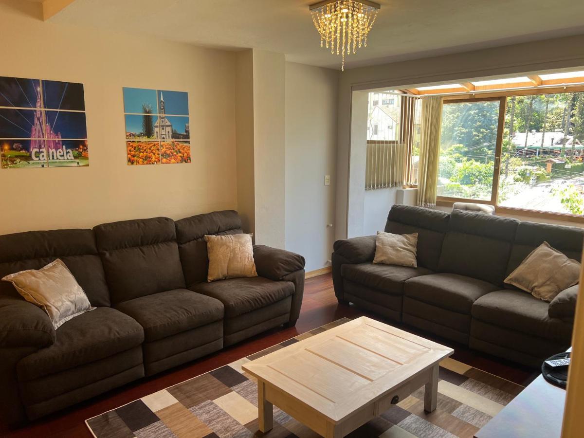 Apartament Amplo Apartamento A 200M Da Rua Coberta Gramado Zewnętrze zdjęcie