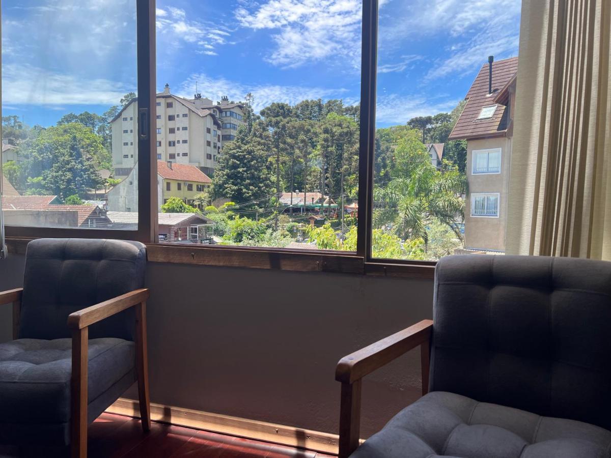 Apartament Amplo Apartamento A 200M Da Rua Coberta Gramado Zewnętrze zdjęcie